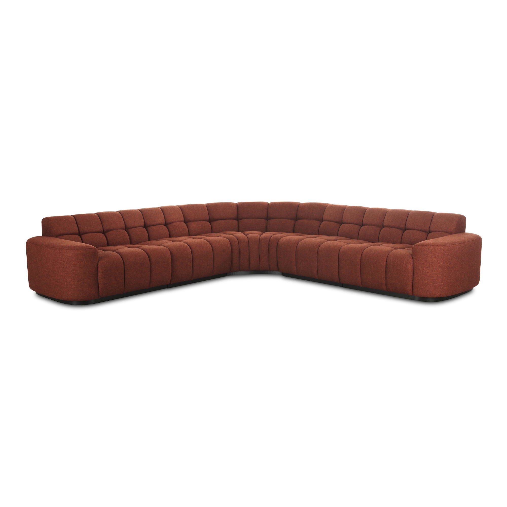 Roman - L-Shaped Sectional - Red