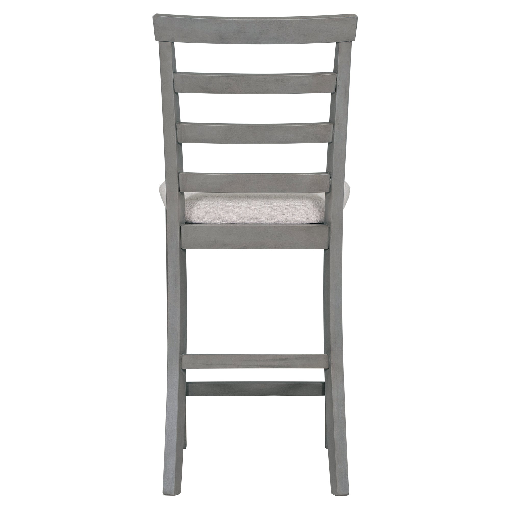 5-Piece Counter Height Dining Set (Gray)
