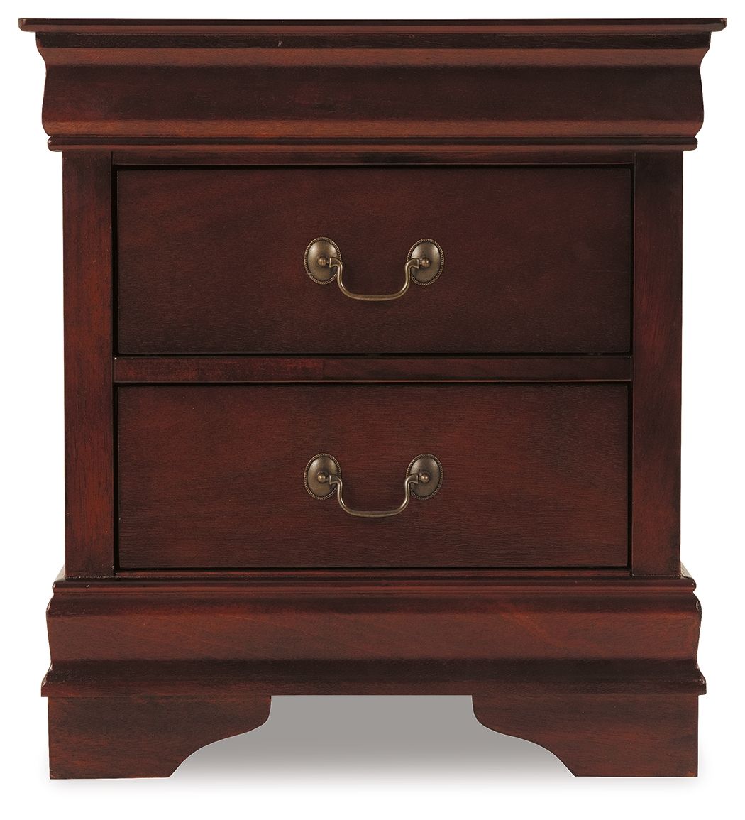 Alisdair - Reddish Brown - Two Drawer Night Stand