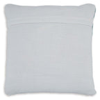 Plain light gray square pillow insert cover