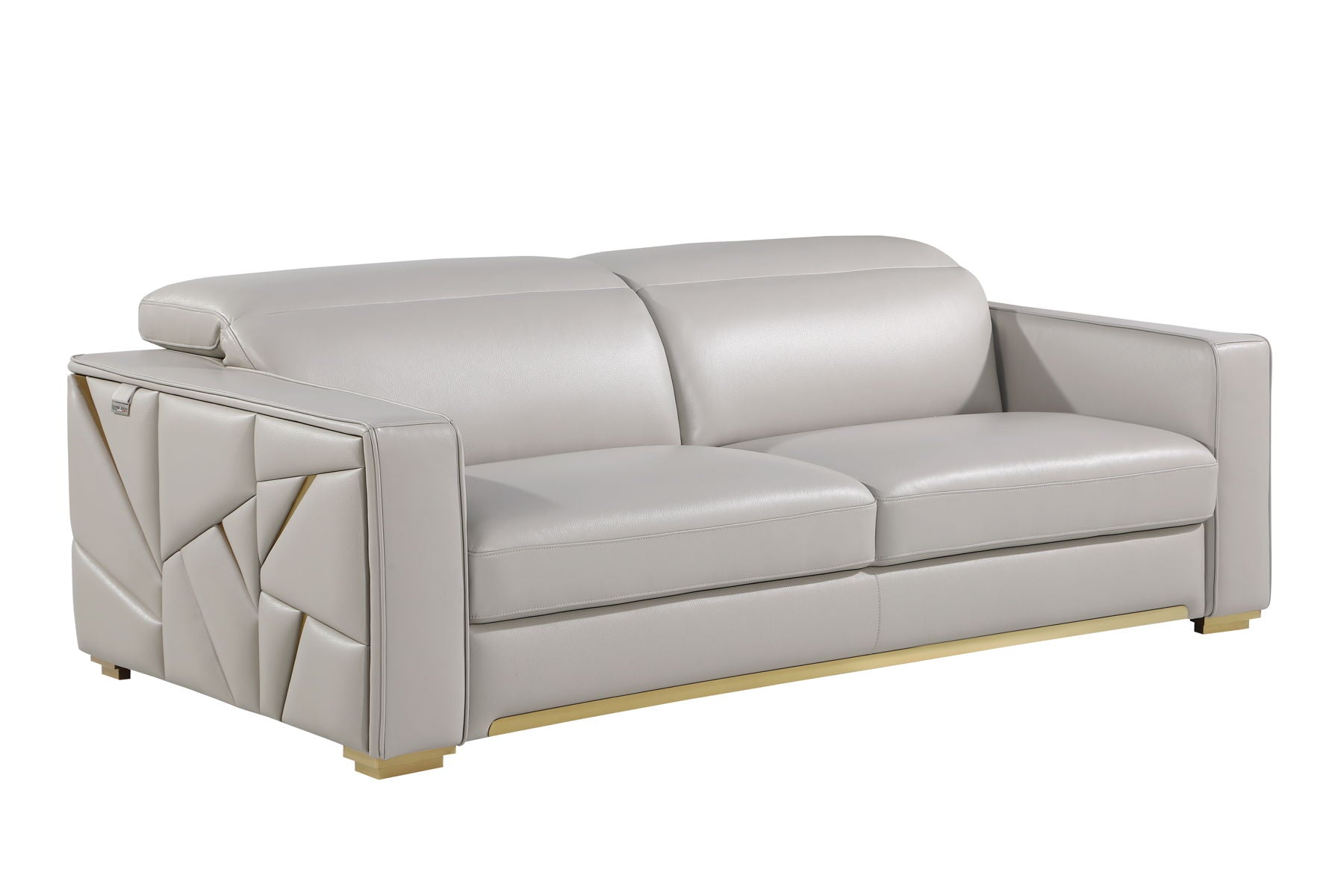 1120 - Leather Sofa