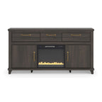 Brazen Valley - TV Stand With Fireplace Option
