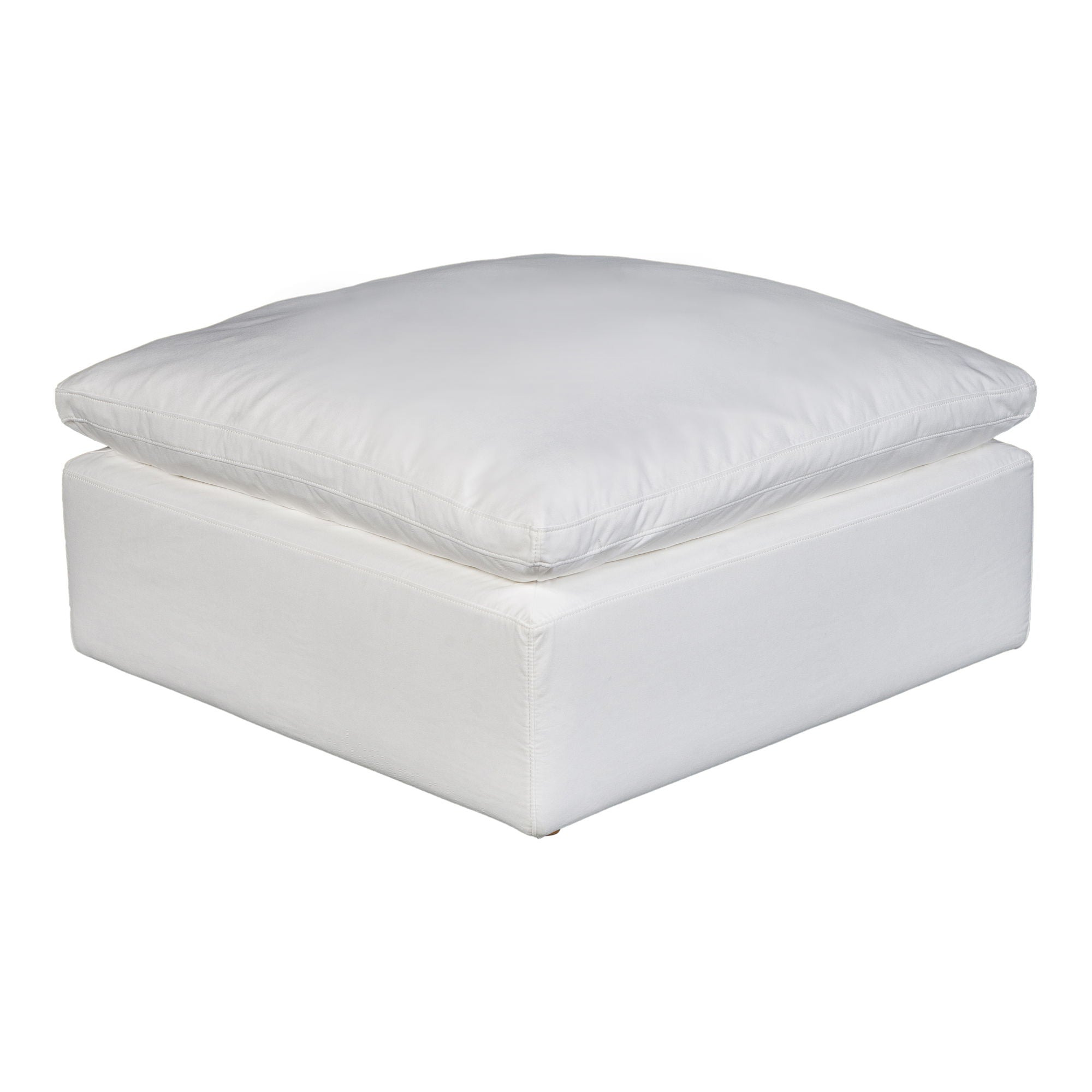 Terra - Condo Ottoman Livesmart Fabric - Cream