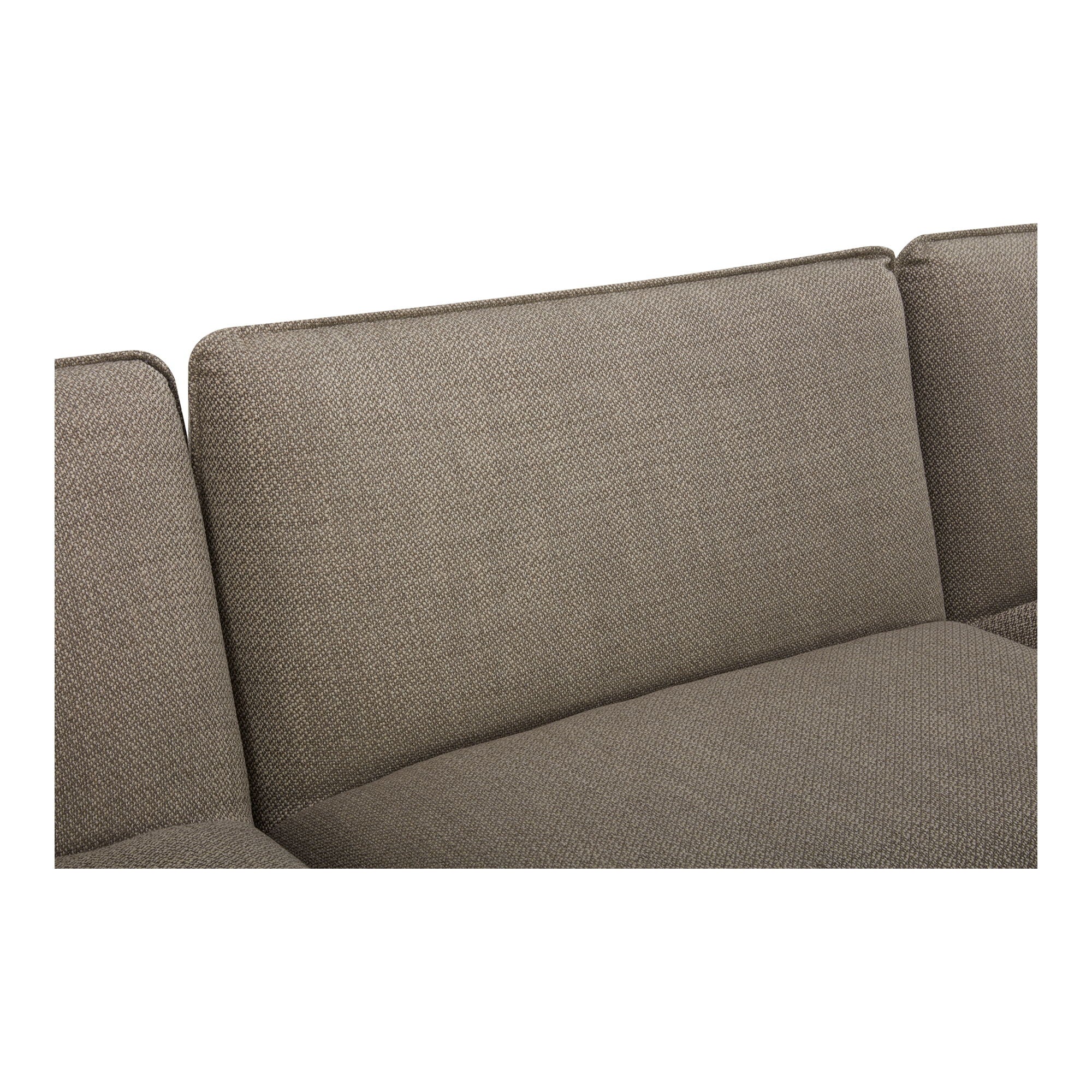Zeppelin Modular L Sectional - Dark Gray - Modern Comfort-Stationary Sectionals-American Furniture Outlet
