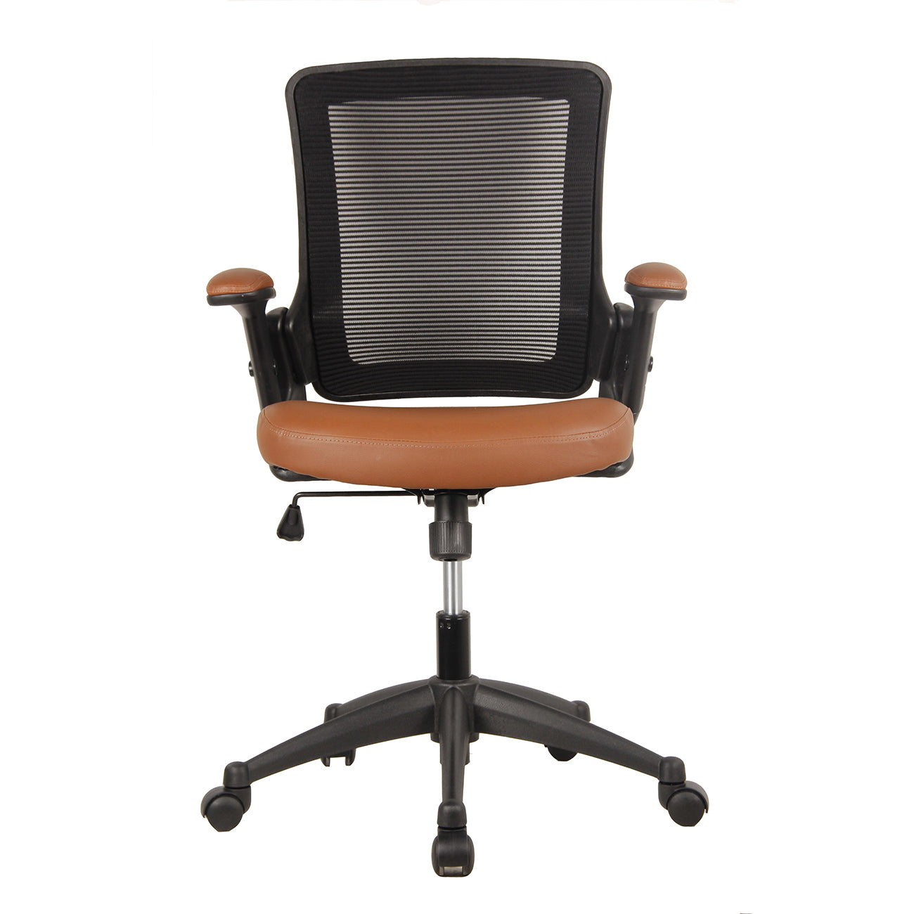 Mid-Back Mesh Task Chair - Brown