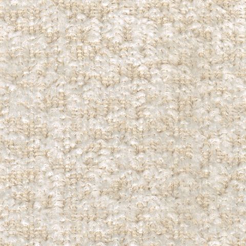 Off-white textured upholstery fabric with boucle-like looped pattern