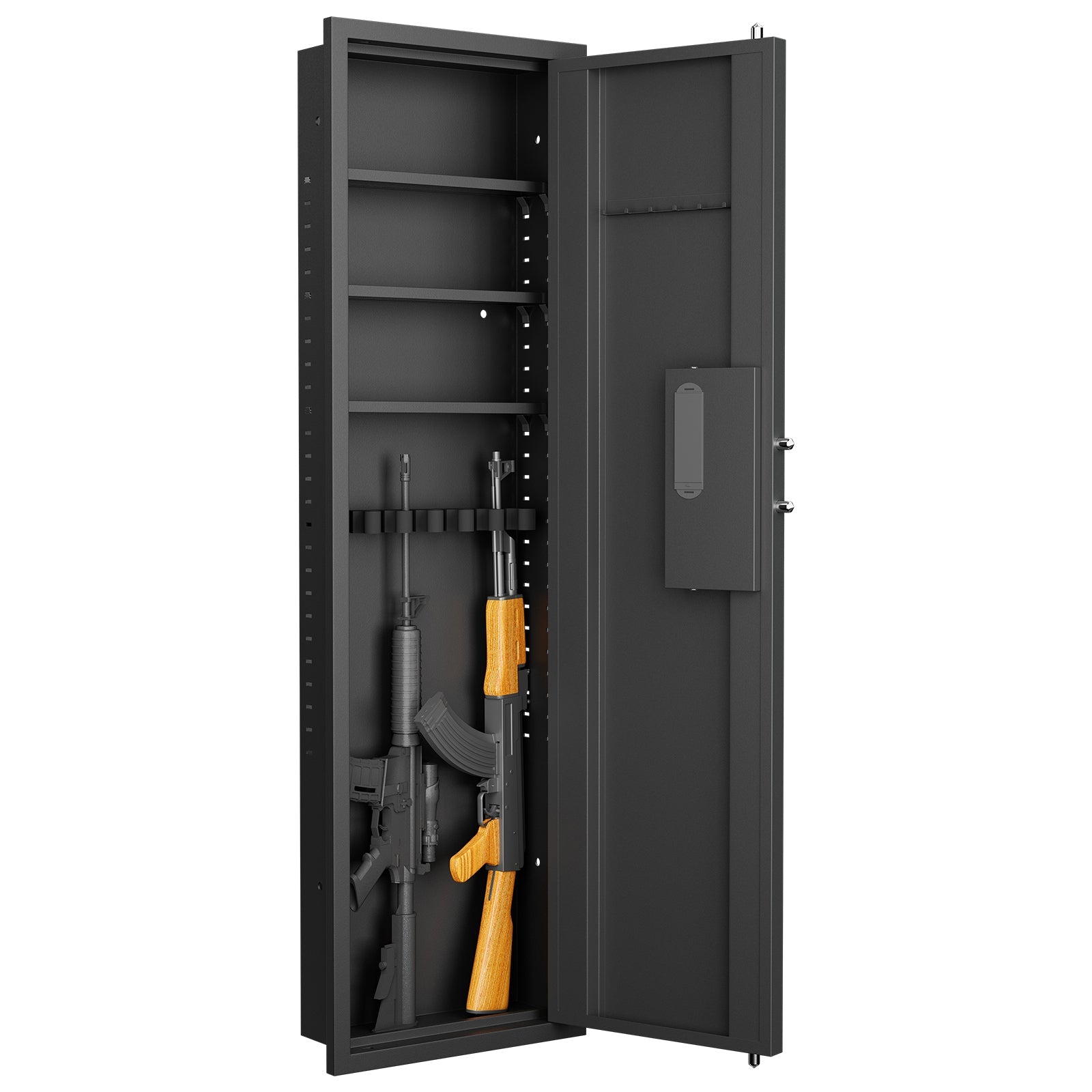 53" Touch Panel In-Wall Safe - Hidden Gun Safe-American Furniture Outlet