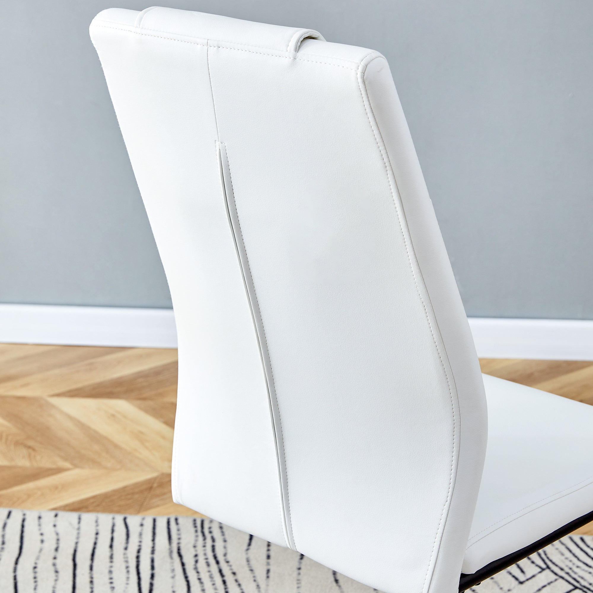 Modern Marble Dining Table & Chairs Set