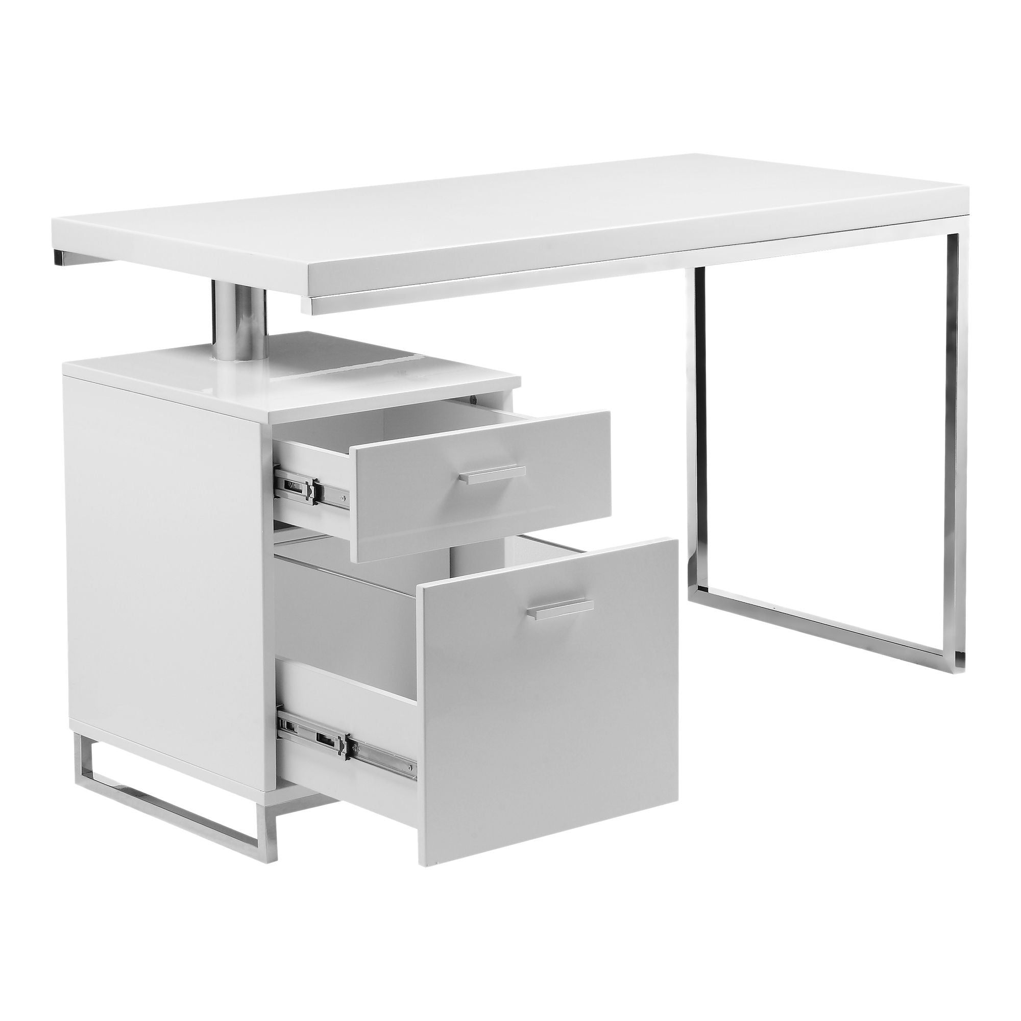 Martos - Desk - White - Wood