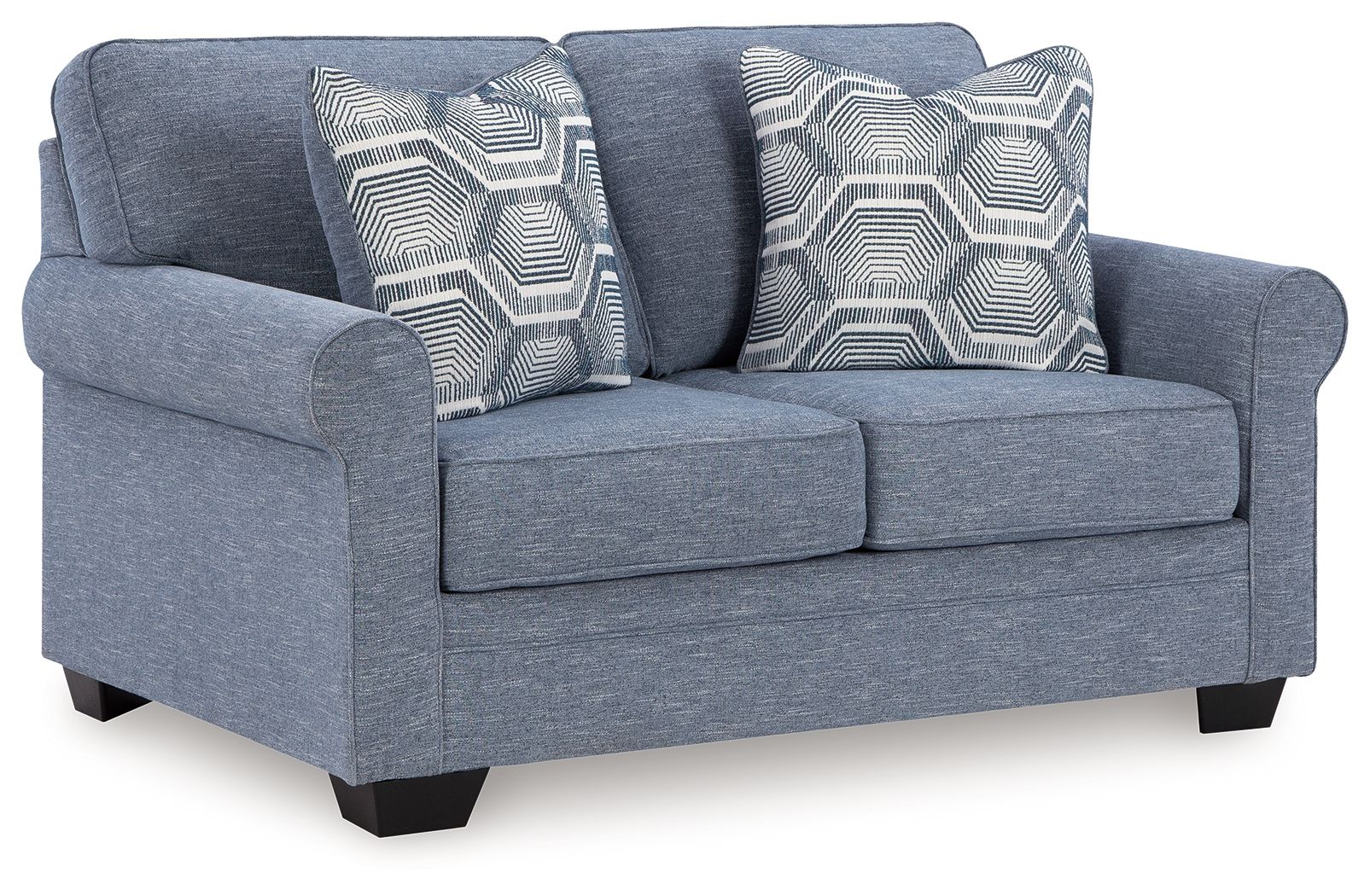 Carissa Manor - Denim - Loveseat