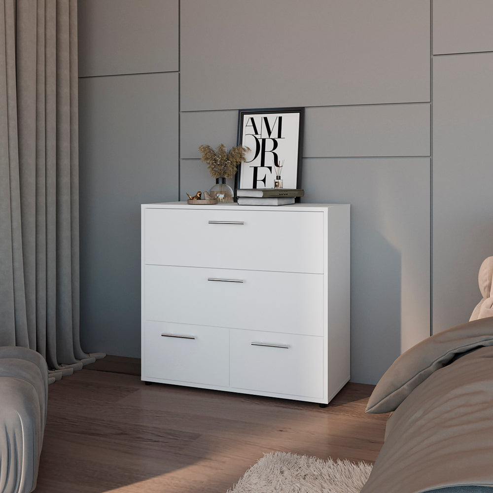 White Lapwai Bedroom Drawer - Storage Solution