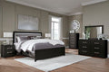 Maeling - Queen Panel Rails - Black