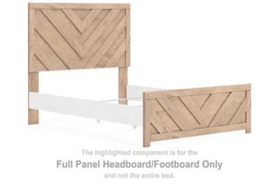 Sanginlane - Tan - Full Panel Headboard/Footboard