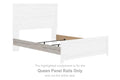 Broachmyn - Queen Panel Rails - Gray