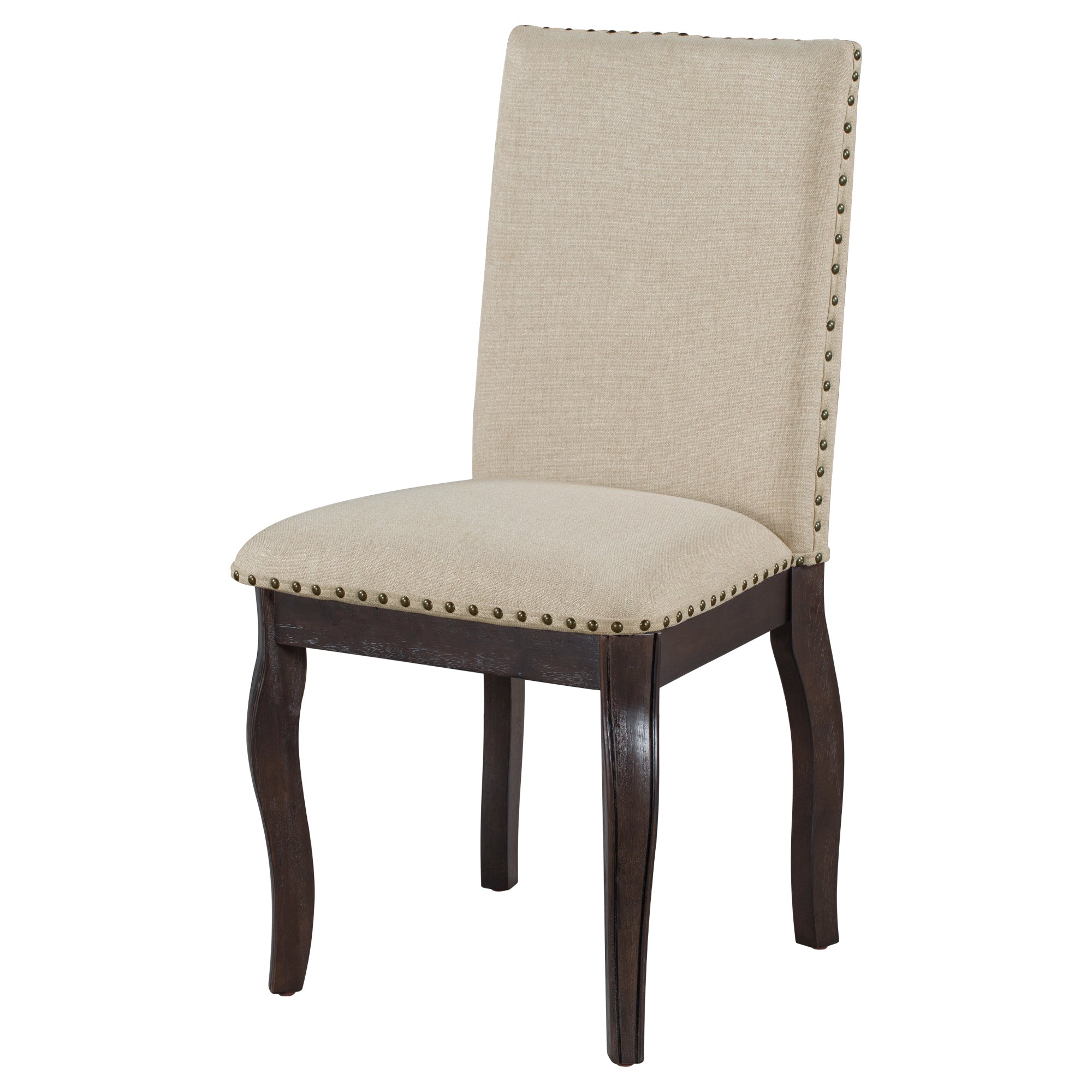 5-Piece Farmhouse Round Dining Set - Espresso