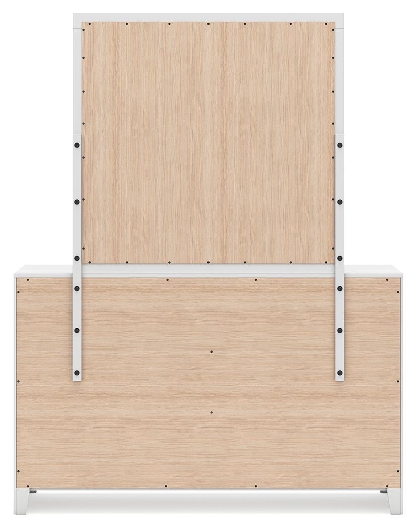 Binterglen - White - Dresser And Mirror