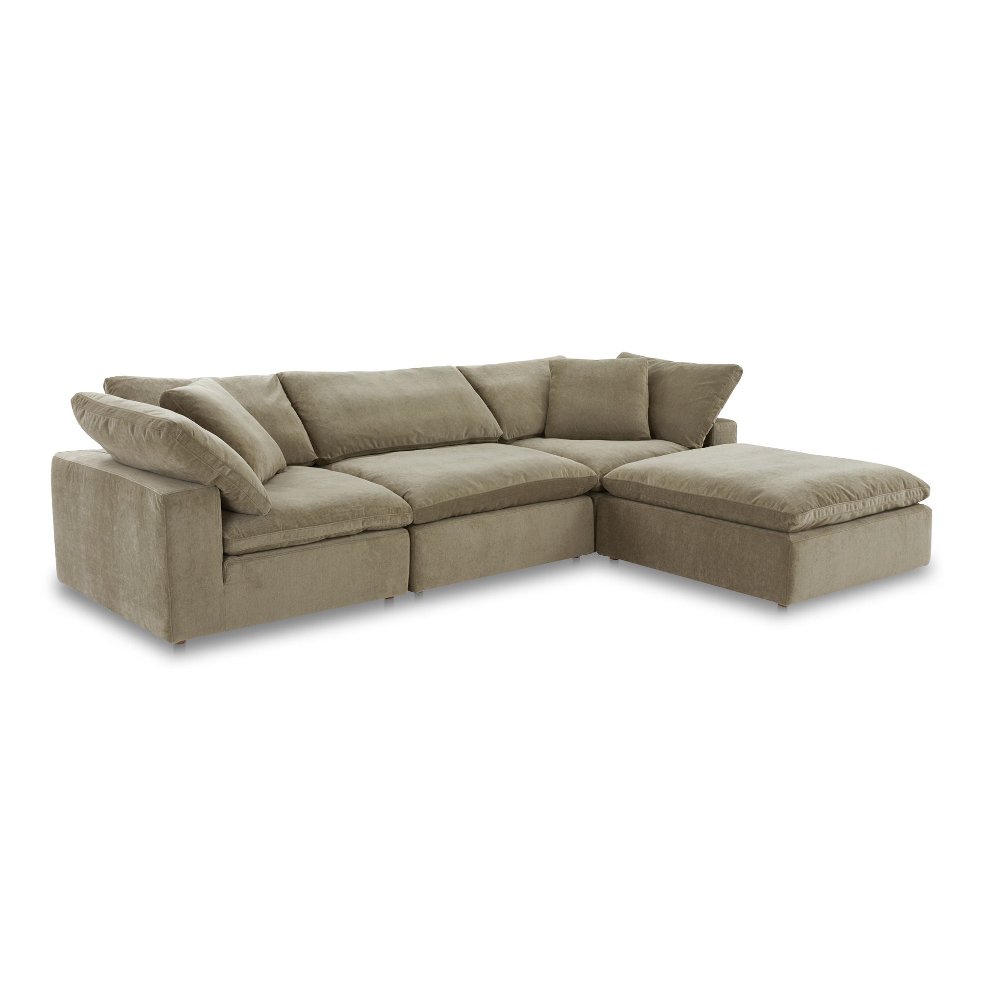 Terra Dream Modular Sectional - Desert Sage - Stain Resistant