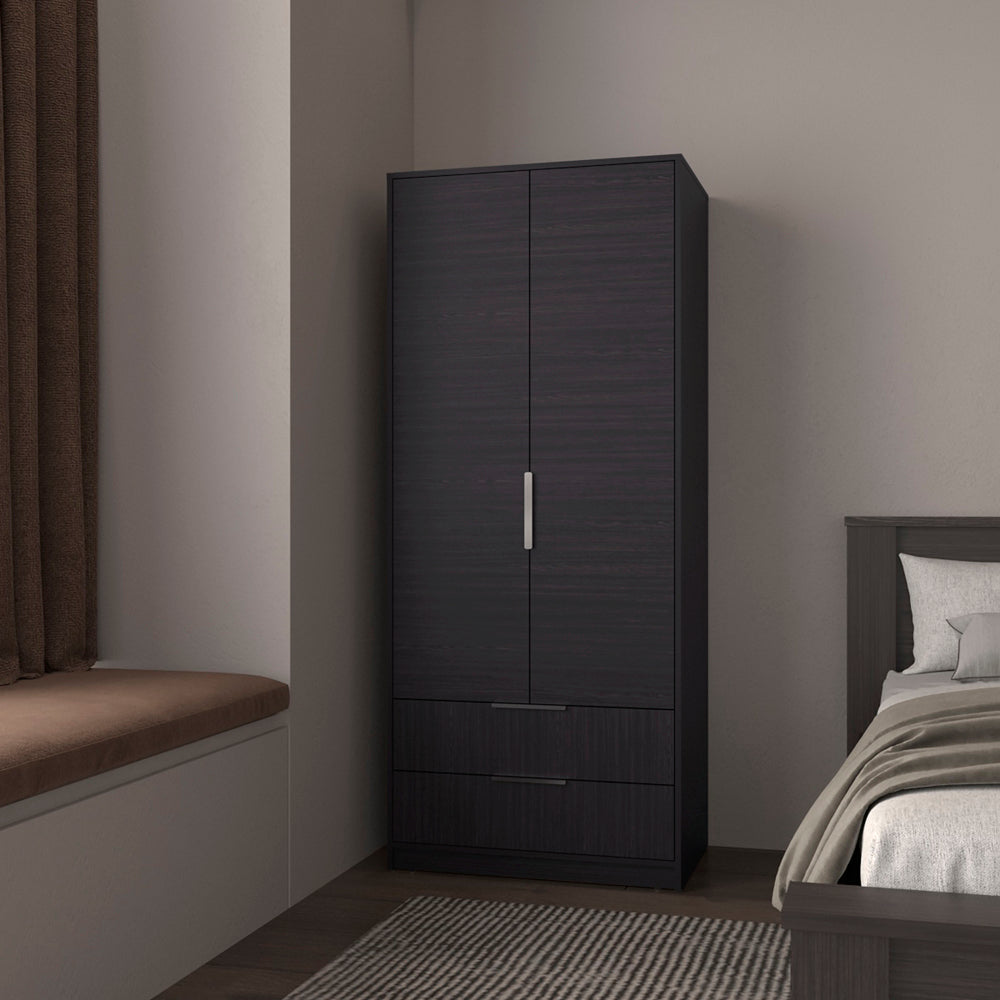 Black Trappe Armoire for Bedroom