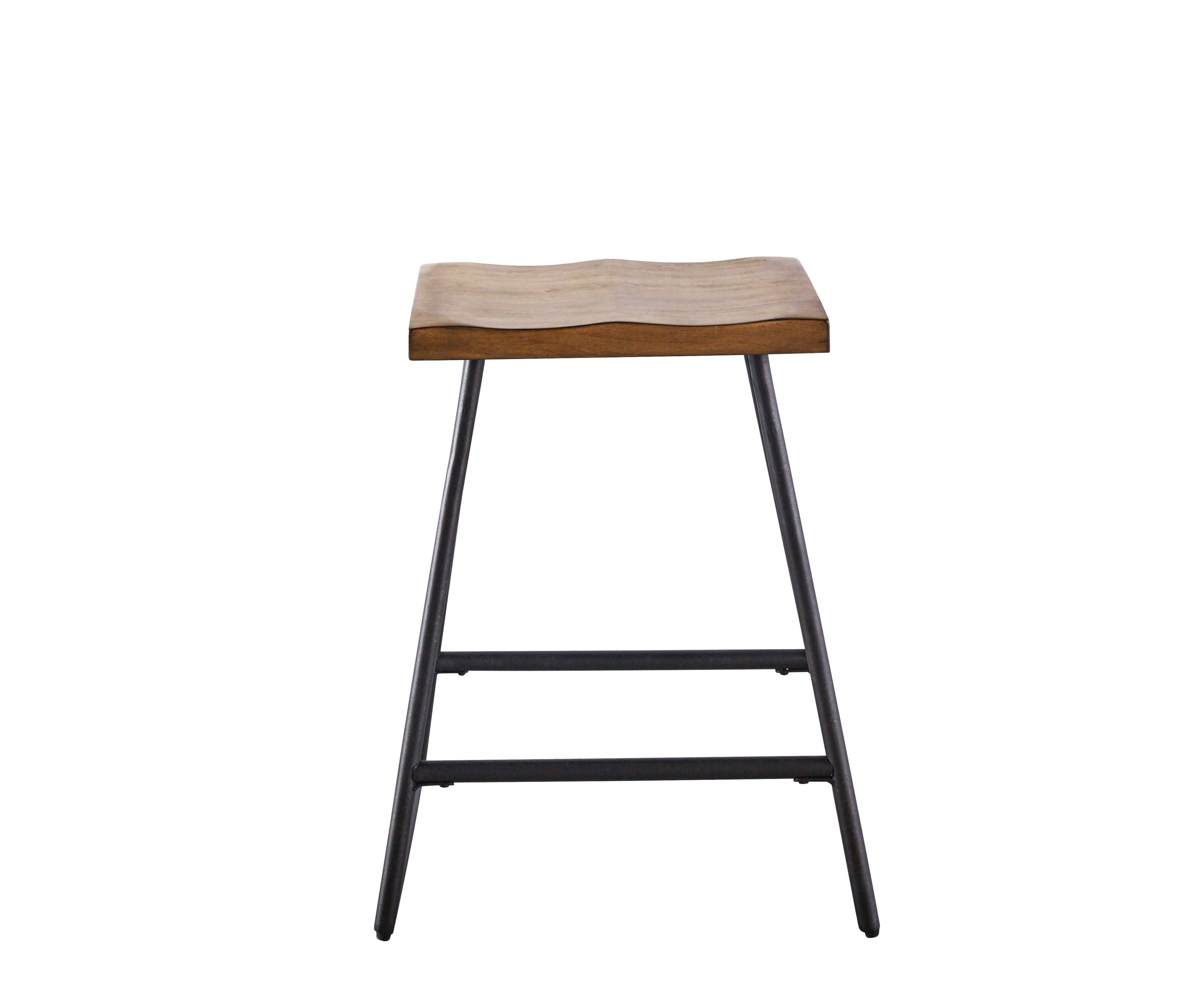 Landon Counter Stools - Light Brown (Set of 2)