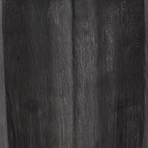 Textured black poly lamp base surface detail