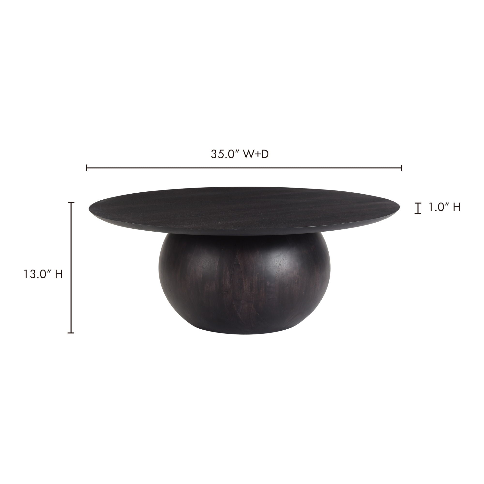 Bradbury - Coffee Table - Black - Wood