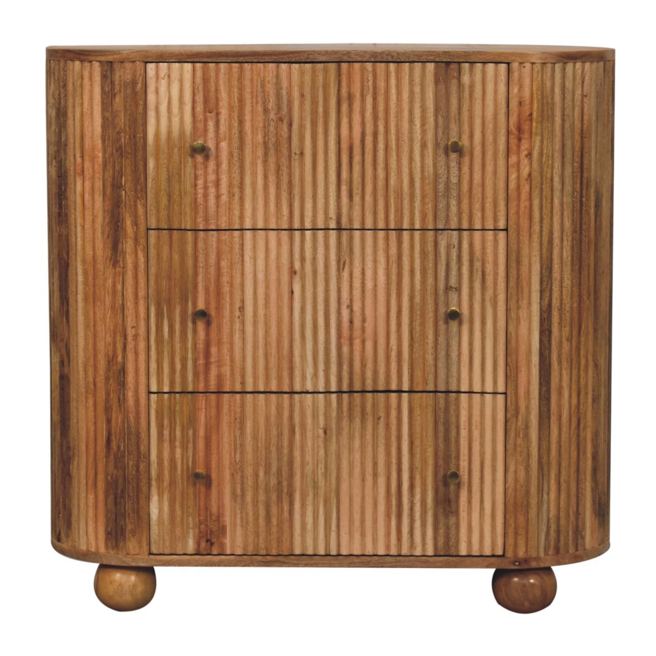 Solid Wood Soba Ball Chest: Elegant Storage Solution