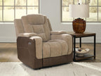 Mixed Motion - Power Recliner With Adjustable Headrest - Brownstone