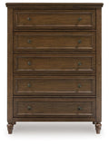 Sturlayne - Brown - Five Drawer Chest