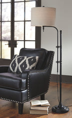 Anemoon - Metal Floor Lamp  - Black