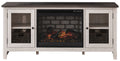 Dorrinson - TV Stand With Fireplace Insert