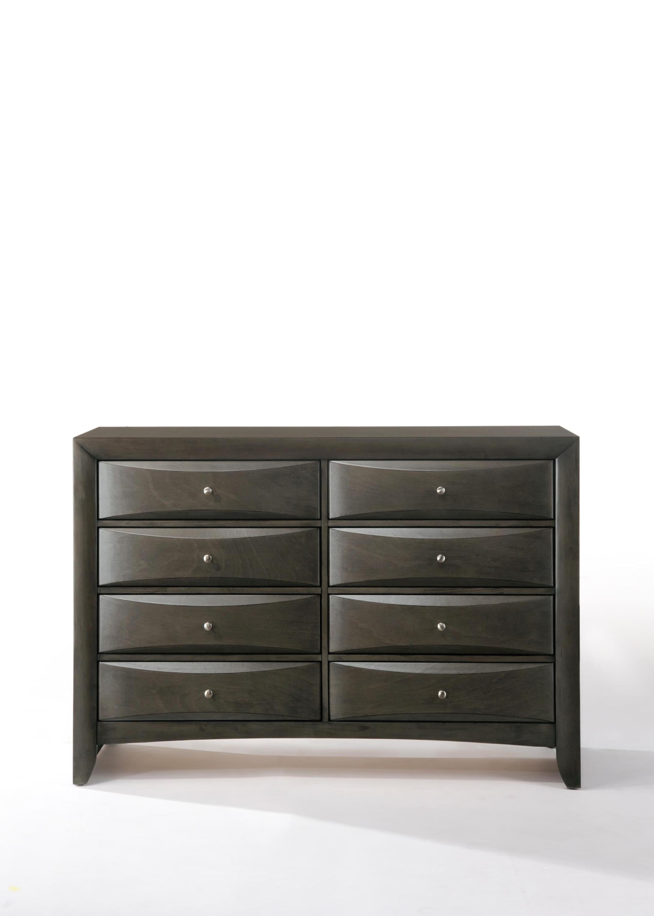 Ireland Gray Oak Dresser | Modern Wood Finish Bedroom Furniture