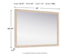 Cadmori - Bedroom Mirror - Tan