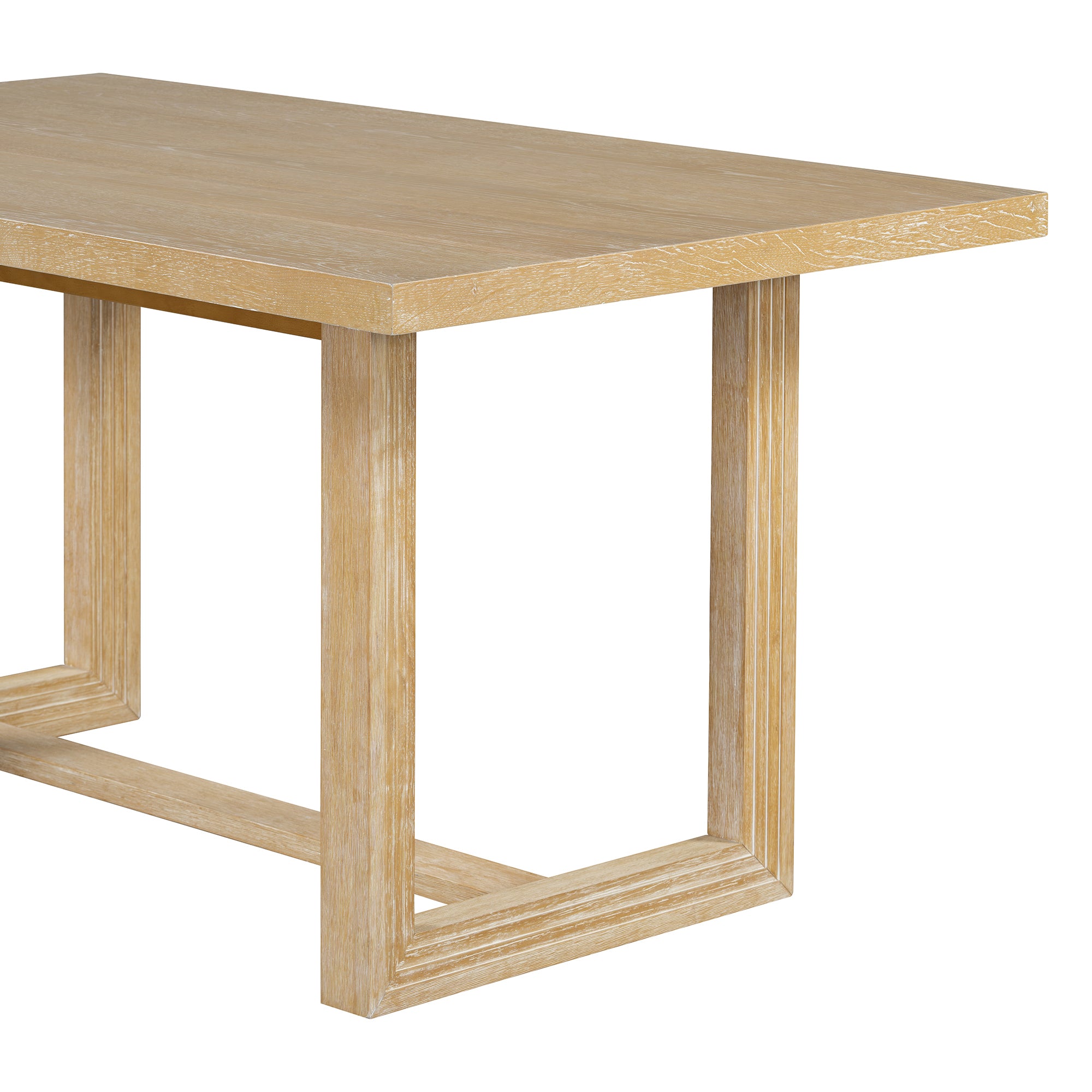 6-Pc Retro Dining Set - Natural