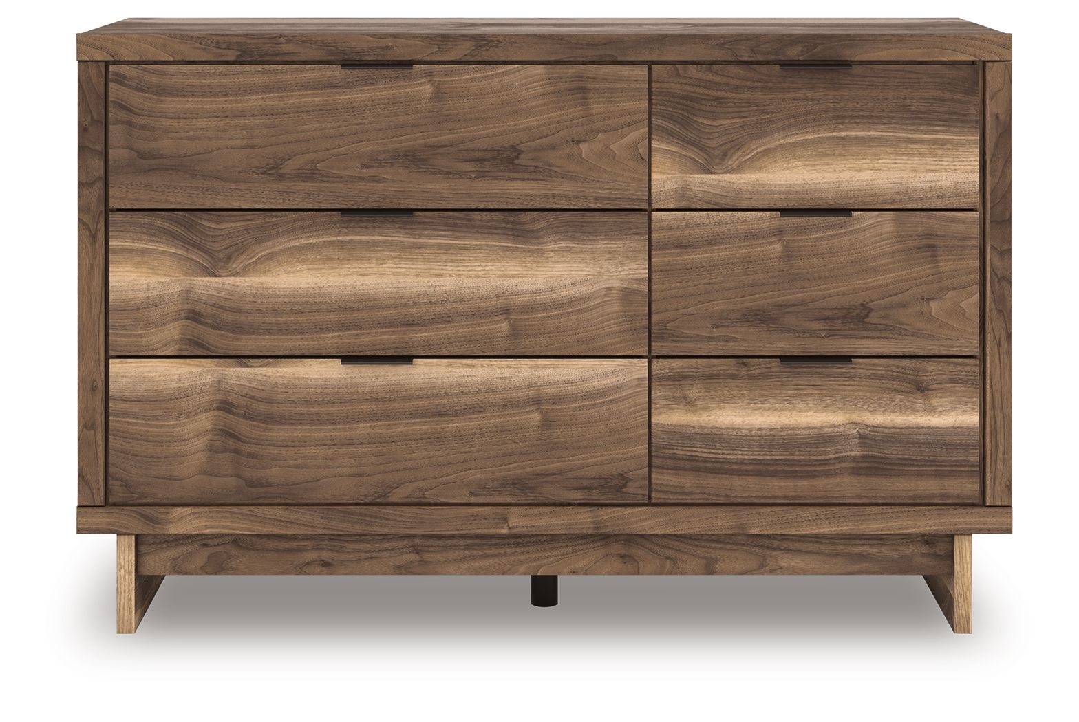 Chirason - Brown - Six Drawers Dresser