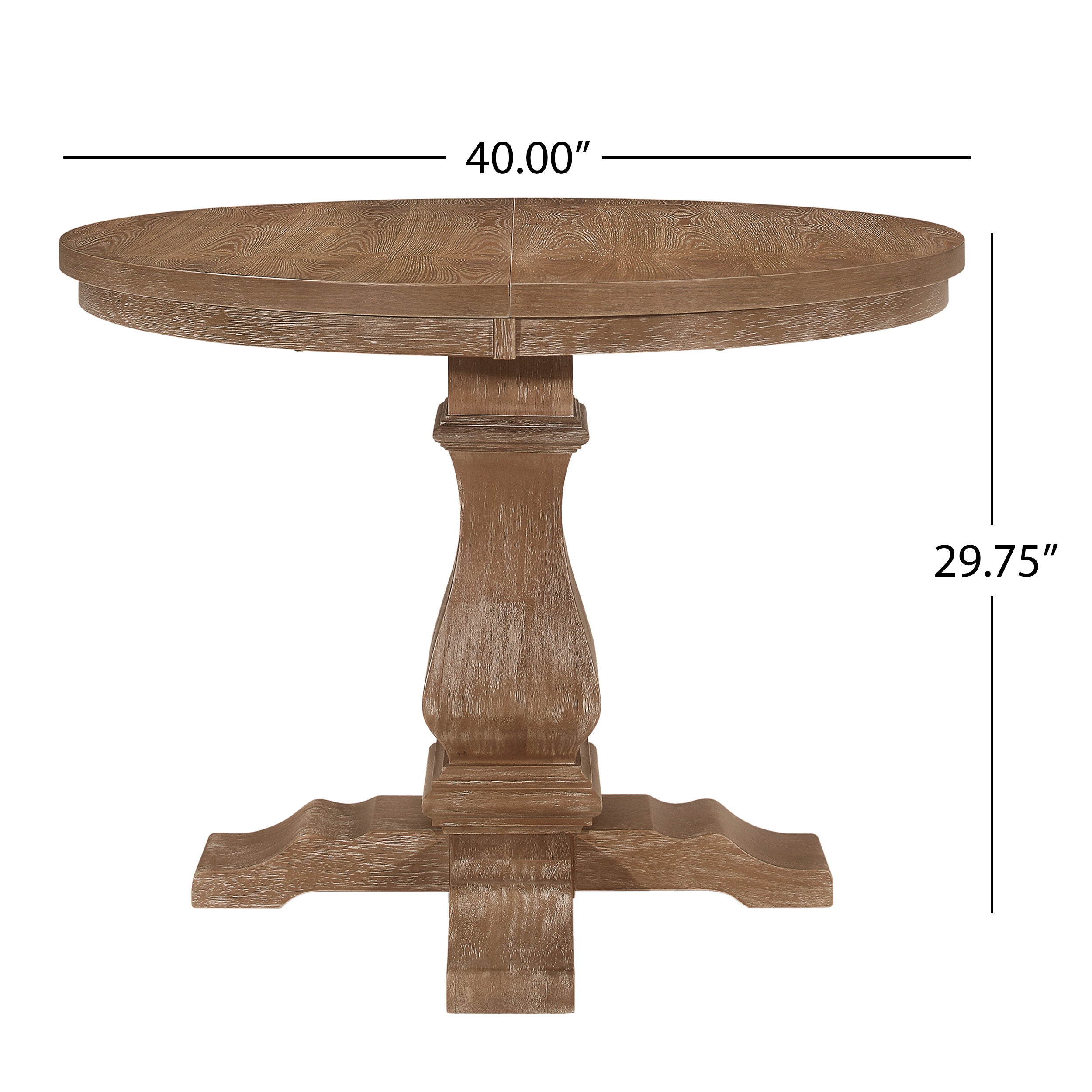 Oval Extendable Dining Table Top