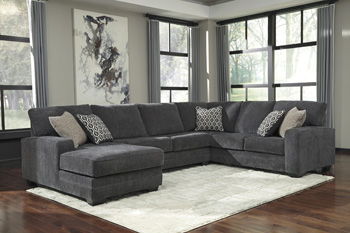 Tracling - Slate - Armless Loveseat