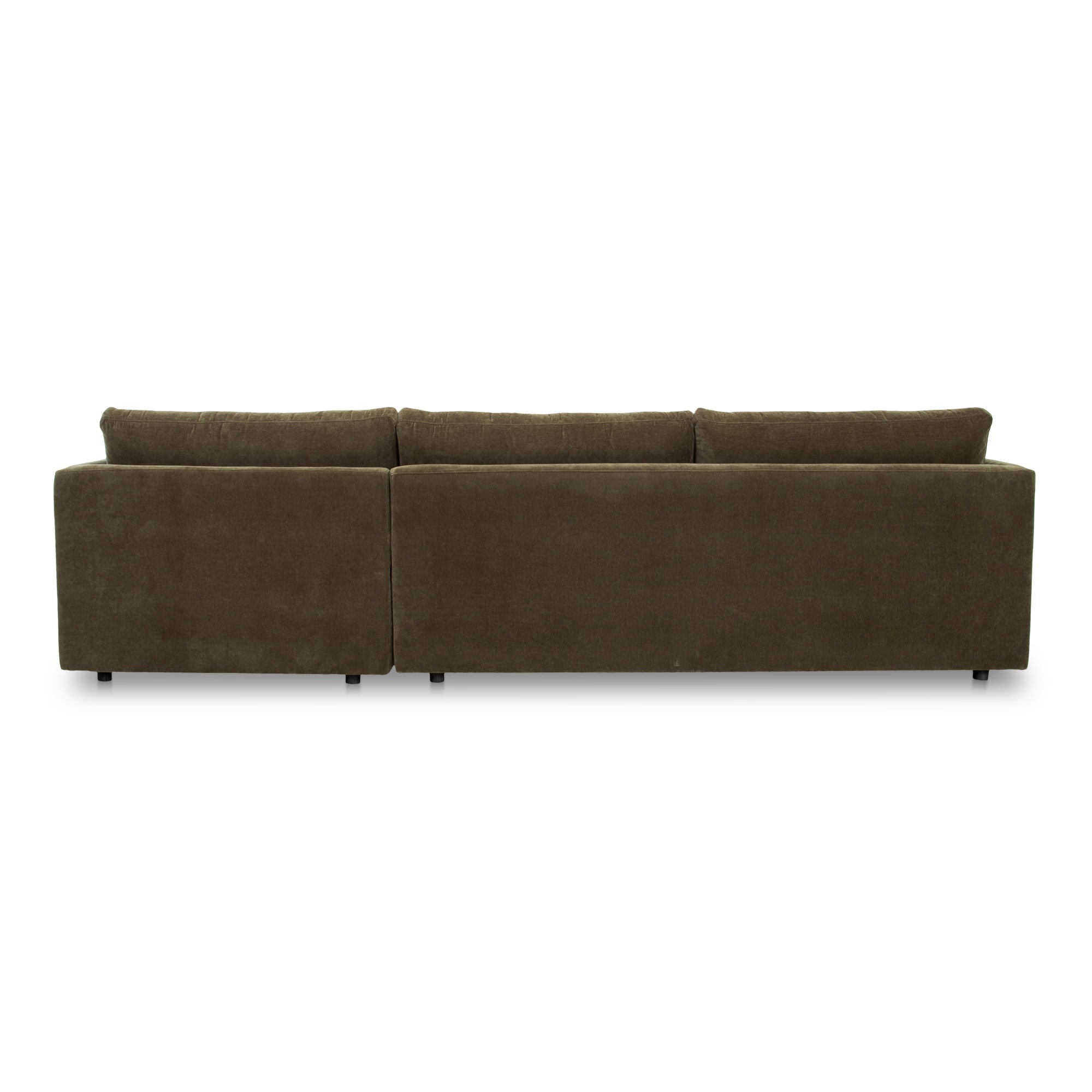 Bryn Eco-Friendly Heritage Green Sectional Sofa