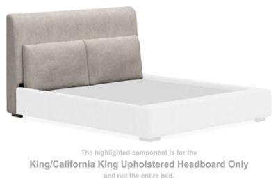 Cabalynn - Oatmeal - King/Cal King Uph Headboard