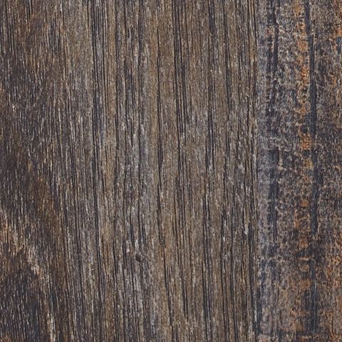 Panel bookcase bed wood finish close-up with distressed dark blue-gray and amber tones