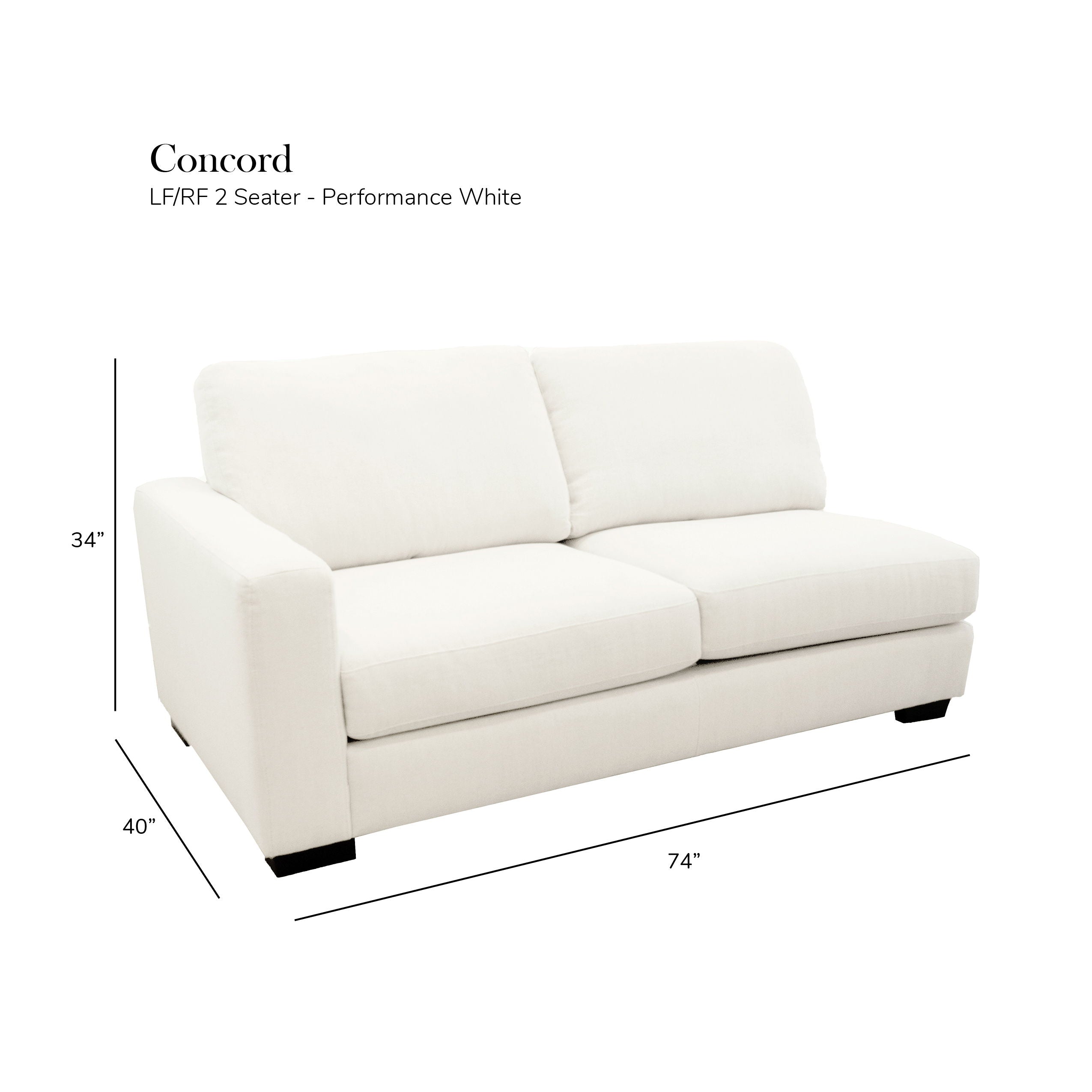 Concord Performance - Modular Sectional