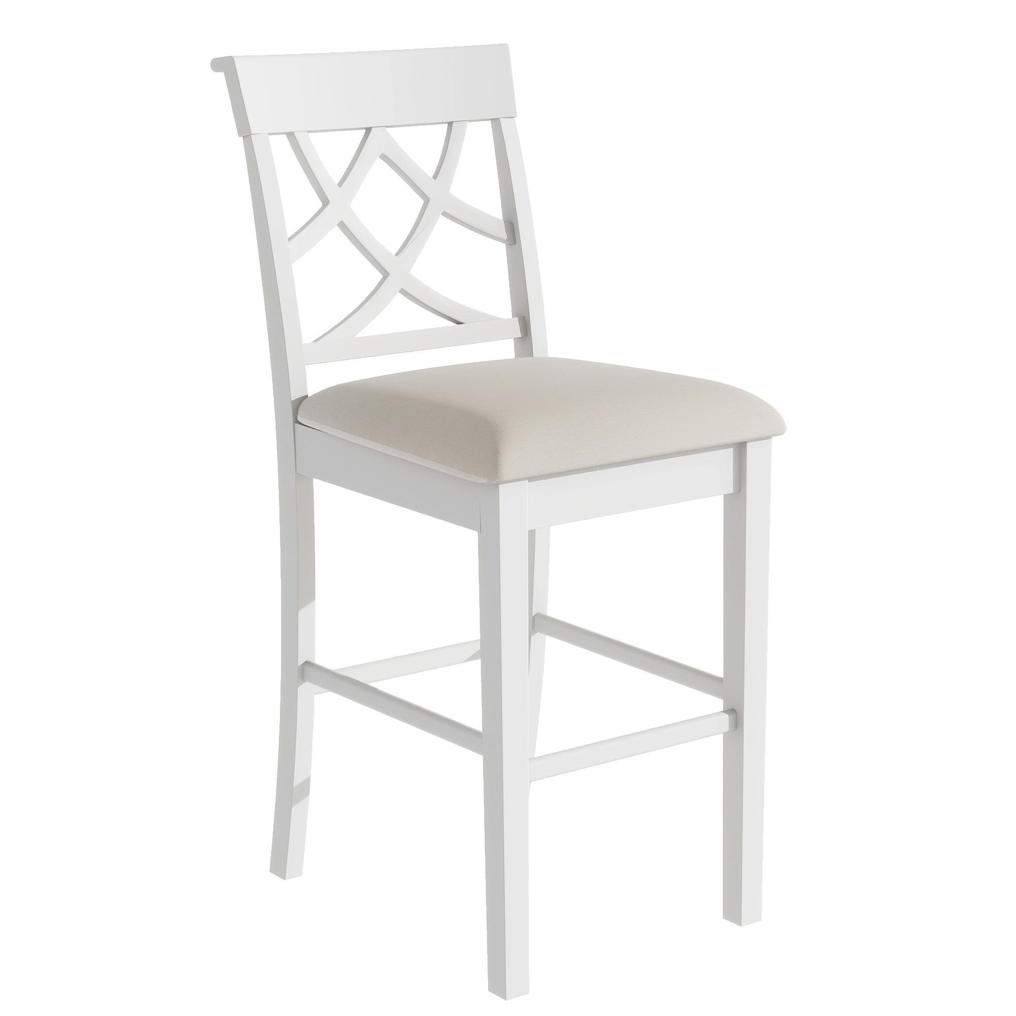 5-Piece Counter Height Dining Set - White