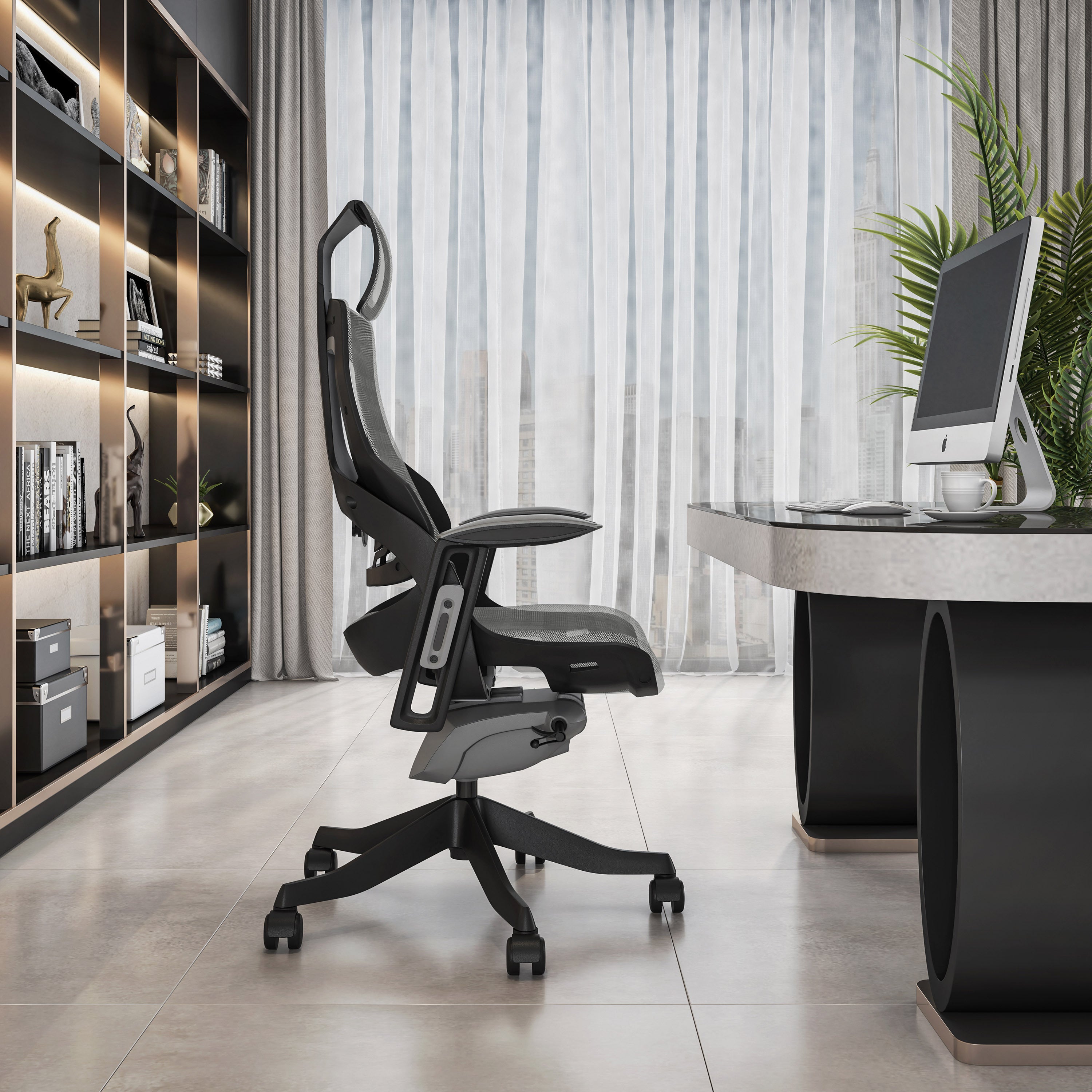 LUX Ergonomic Executive Chair - Grey