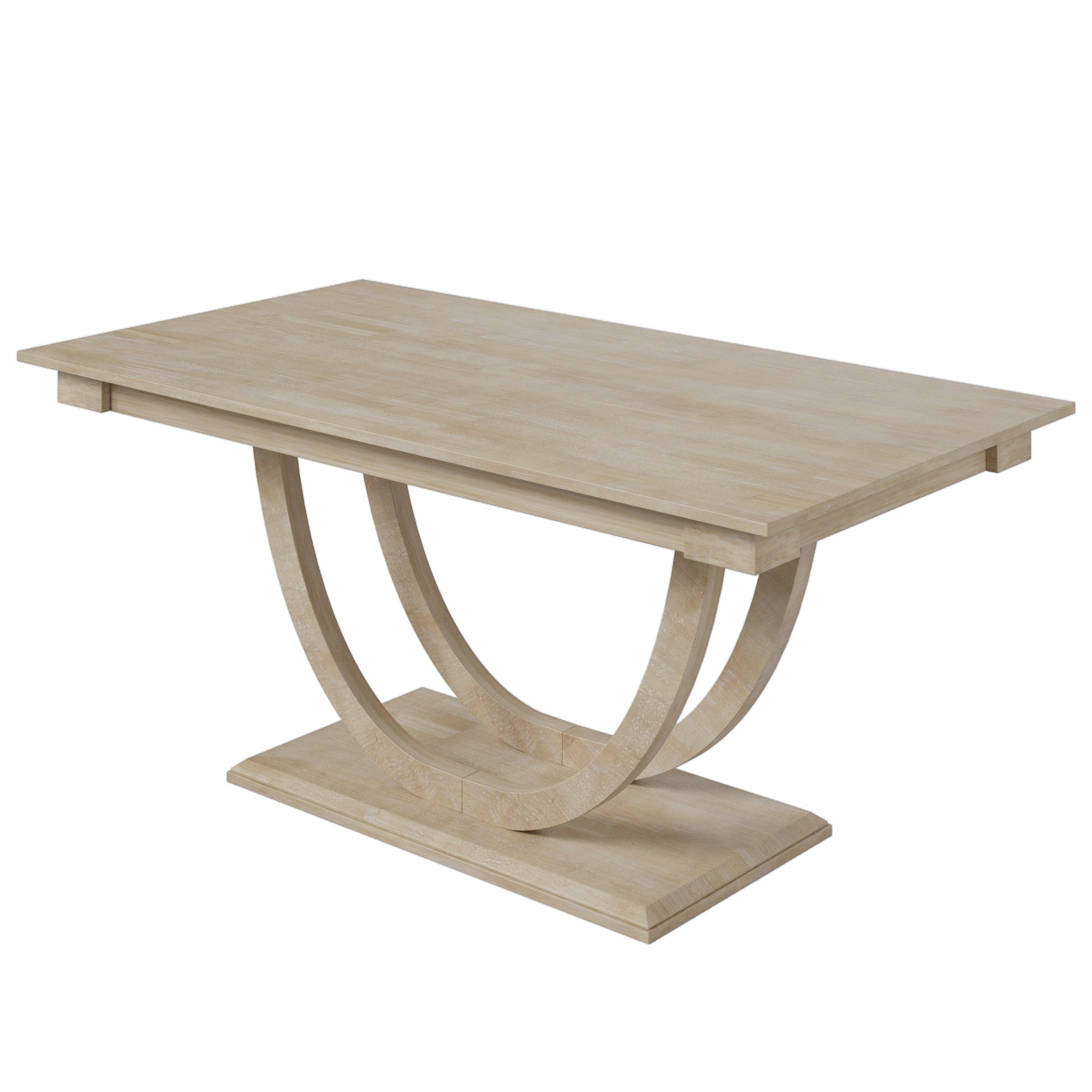 6-Piece Wood Dining Set - Modern Kitchen Table