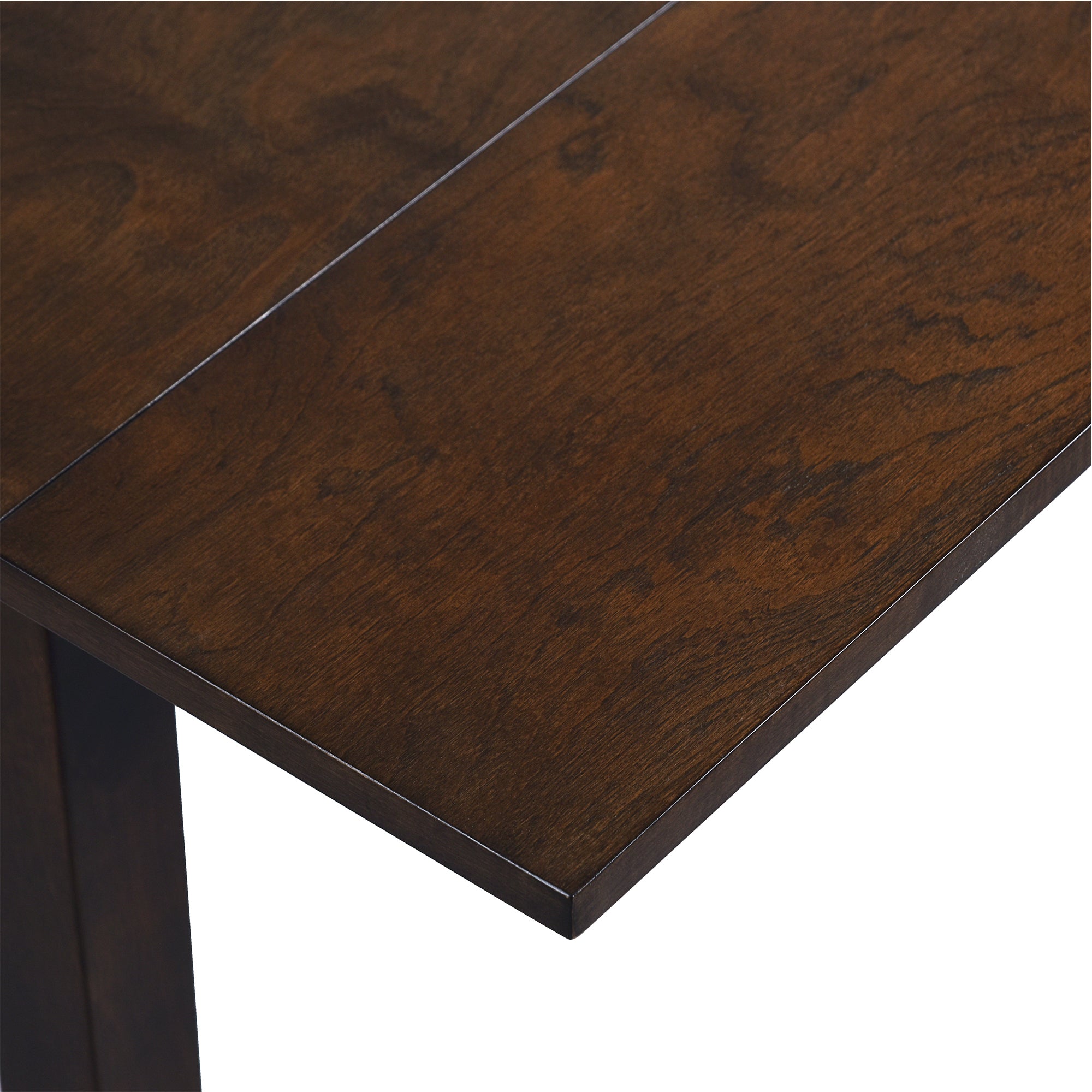 3 Piece Drop Leaf Kitchen Dining Set - Brown
