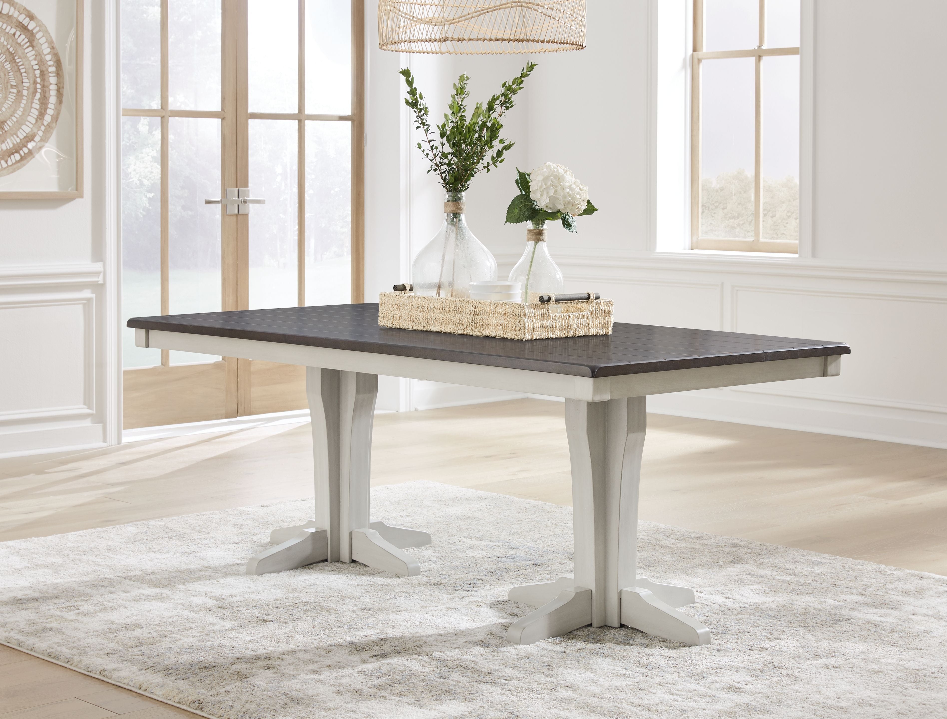 Darborn - Gray / Brown - Dining Table