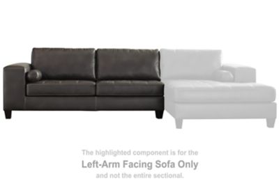 Nokomis - Charcoal - LAF Sofa