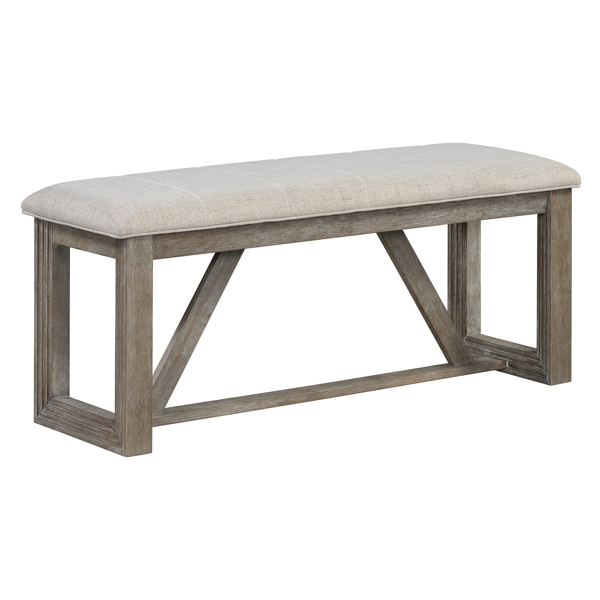 6-Pc Retro Dining Set Gray