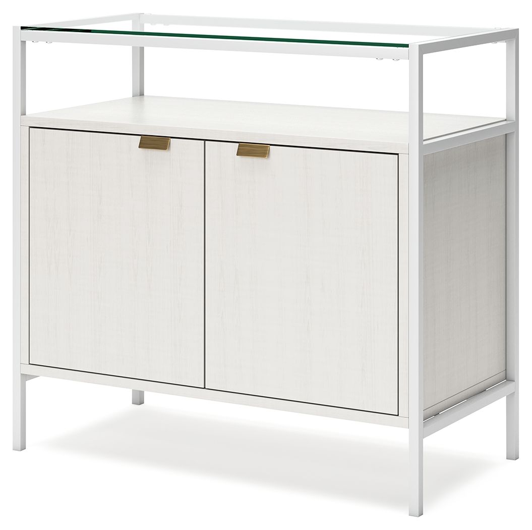 Deznee - White - Small Bookcase