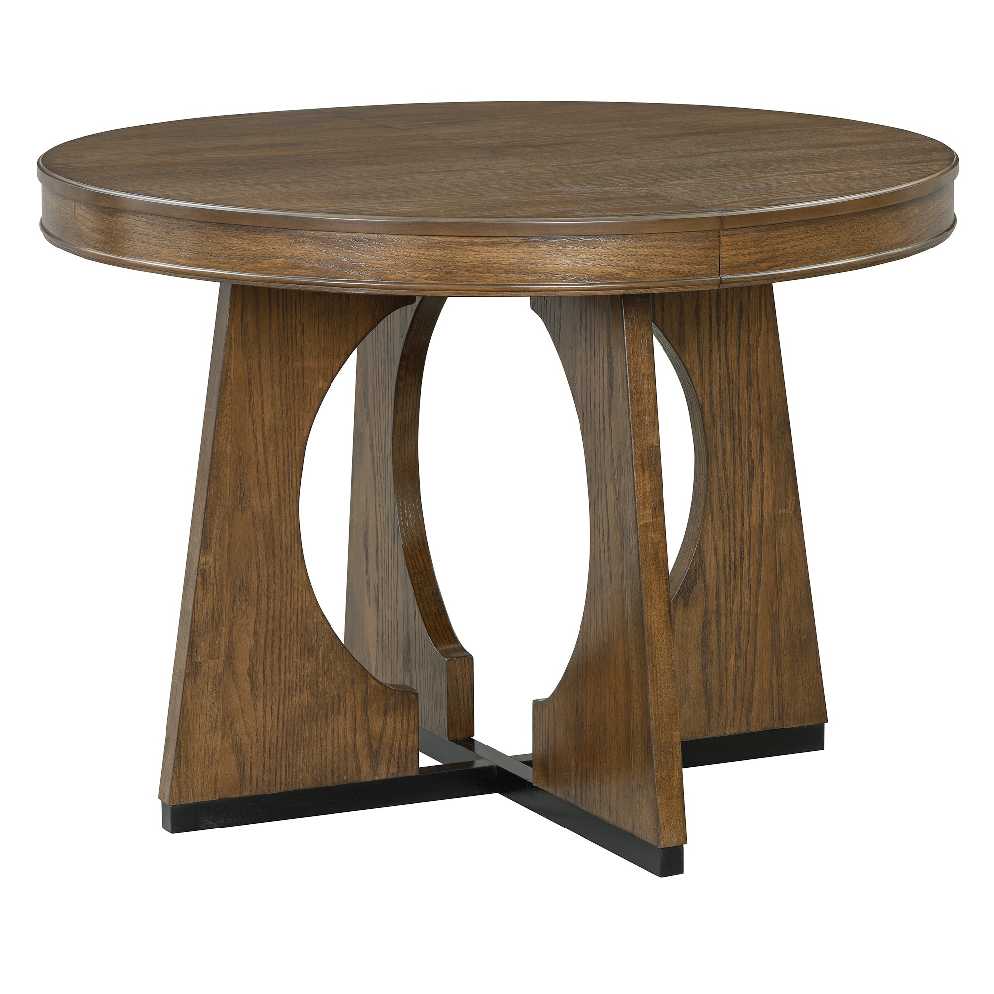 5-Pc Retro Rustic Dining Set (Walnut)