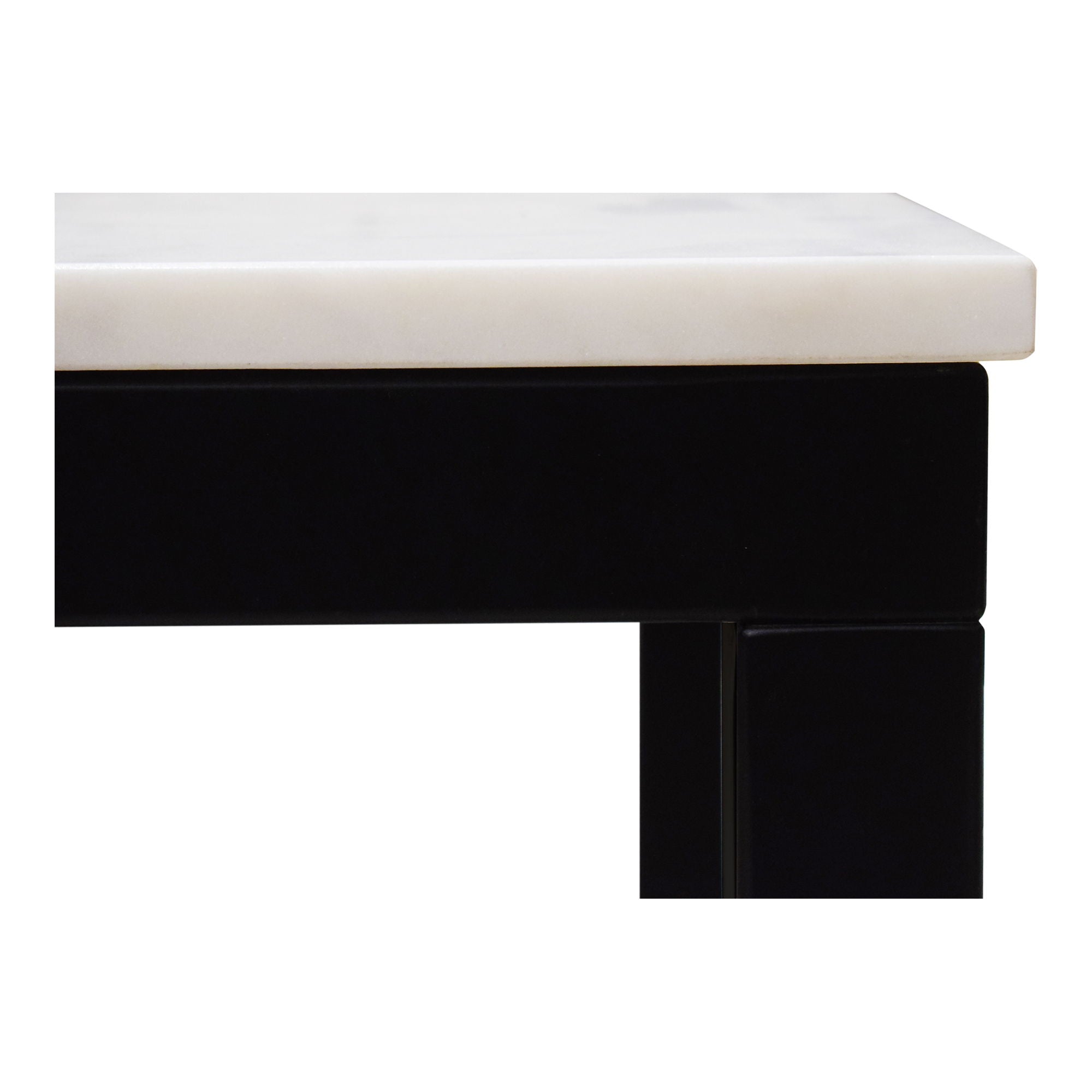 Parson - Marble Mini Desk - Black